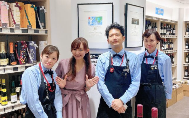 瞳ちゃん&川上さん&ちかこさん🍀ワインショップENOTECA東京駅グランスタ丸の内店